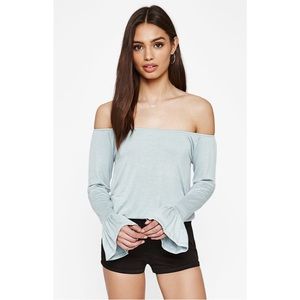 Kendall & Kylie PacSun Off The Shoulder Top NWT